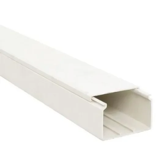 Planet-Wattohm Viadis White Industrial Trunking - Closed Slot, W90 mm x D40mm, L2m, PVC - 16420 product image