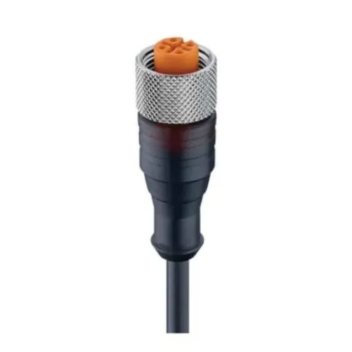 Lumberg Automation Straight 4 way M12 to Unterminated Sensor Actuator Cable, 10m - 43739 RKT/LED F 4-225/10 M product image