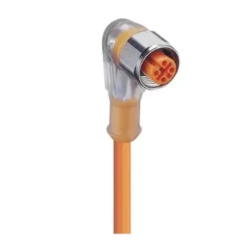 Lumberg Automation Right Angle Female 4 way M12 to Unterminated Sensor Actuator Cable, 5m - 18021 PRKWT/LED P 4-07/5 M product image