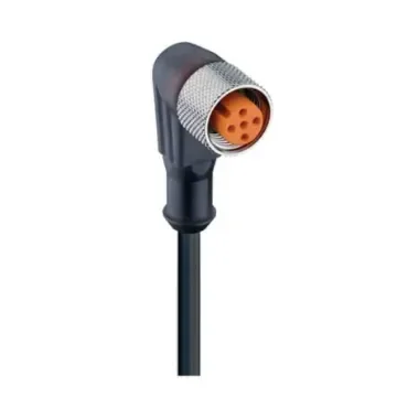 Lumberg Automation Right Angle Female 5 way M12 to Unterminated Sensor Actuator Cable, 10m - 30505 RKWT/LED P 5-228/10 M product image