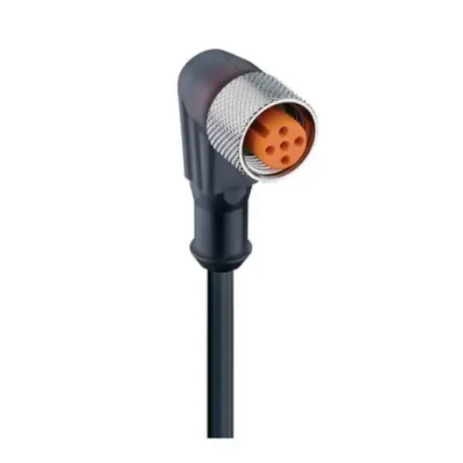 Lumberg Automation Right Angle Female 5 way M12 to Unterminated Sensor Actuator Cable, 10m - 30505 RKWT/LED P 5-228/10 M product image
