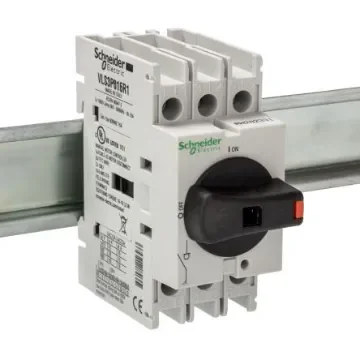 Schneider Electric 3P Pole DIN Rail Switch Disconnector - 16A Maximum Current, 11kW Power Rating, IP20 - VLS3P016R1 product image