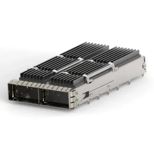 TE Connectivity QSFP Connector, Cage & Heatsink 2-Port 1-Position, 2342935-1 product image