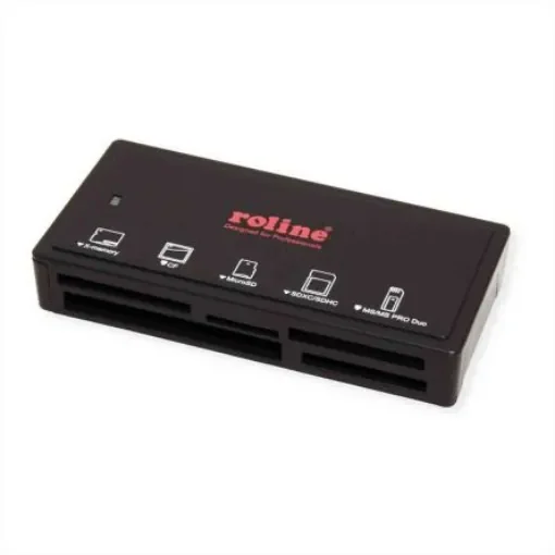 Roline 5 port USB 3.0 External Multi Card Reader for Compact Flash & SD Memory Cards - 15.08.6248-10 product image