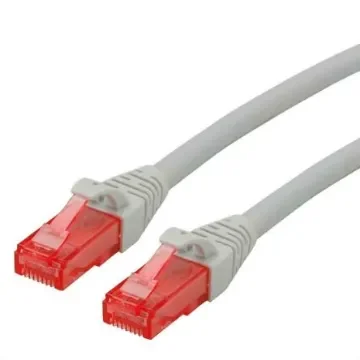 Roline, 15m Cat6, Grey RJ45 to Male RJ45 Male, U/UTP Unshielded, Terminated LSZH Sheath - 21.15.2508-30 product image