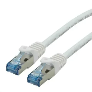 Roline, 20m Cat6a, White RJ45 to Male RJ45 Male, S/FTP Shielded, Terminated LSZH Sheath - 21.15.2869-20 product image