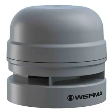 Werma EvoSIGNAL Midi Series Electronic Sounder, 12 V, 110dB at 1 m, IP66, AC, DC, 10-Tone - 161.700.70 product image