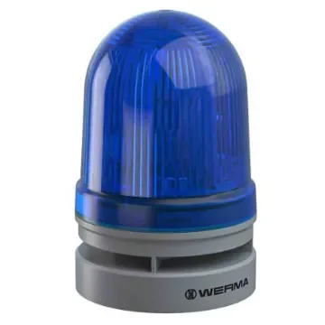 Werma EvoSIGNAL Mini Series Red Sounder Beacon, 230 V ac, Base Mount - 461.510.60 product image