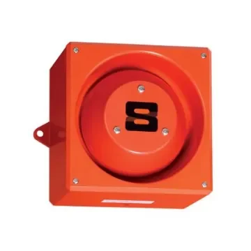 Clifford & Snell YA80 Super Series Wall Mount Electronic Sounder, 24 V dc, 120dB at 1 m, IP66, DC, 32-Tone - YA80/D/RF/SU/WR product image