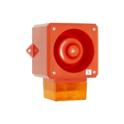 Clifford & Snell YL50 Series Amber Sounder Beacon, 24 V dc, IP66, Fixed Mount, 112dB at 1 Metre - YL50/D50/A/RF/WR product image