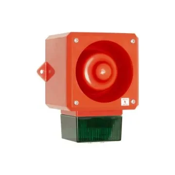 Clifford & Snell YL50 Series Green Sounder Beacon, 24 V dc, IP66, Fixed Mount, 112dB at 1 Metre - YL50/D50/G/RF/WR product image