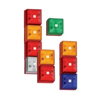 Clifford & Snell SD40IS Series Green, Red Steady Beacon, 12 V dc, 24 V dc, Surface Mount, LED Bulb, IP65 - SD40IS/2/X/R/G/RN product image