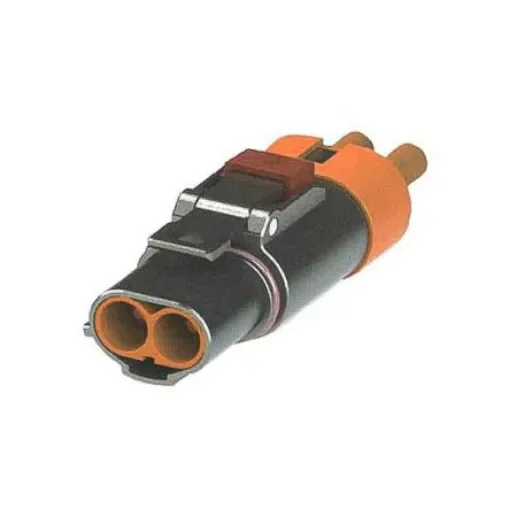Amphenol Industrial Powerlok Connector, 2 Way, 60A, Female to Male, PL182, Cable Mount, 1.0 kV - PL182X-61-6 product image