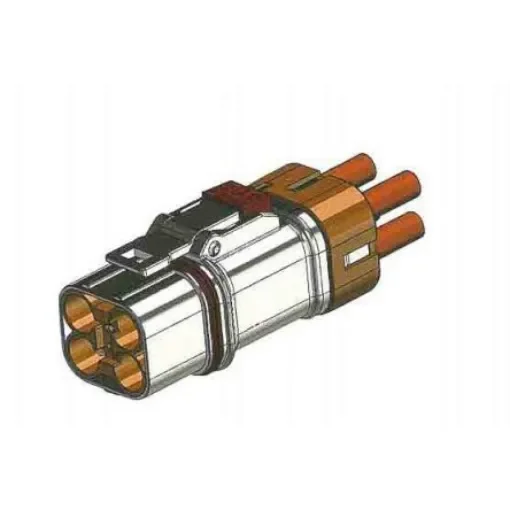 Amphenol Industrial Powerlok Connector, 4 Way, 40A, Female to Male, PL084X, Cable Mount, 1.0 kV - PL184X-41-4 product image