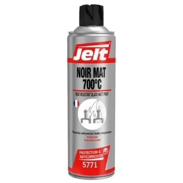 Jelt 650/400ml Black Matt Spray Paint - 005771 product image