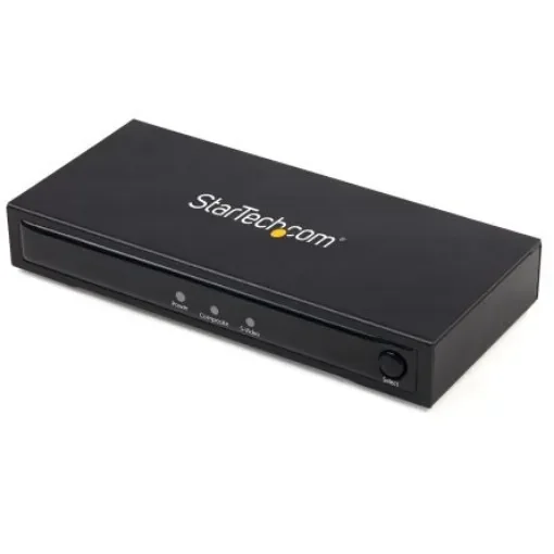 StarTech.com 2 port Composite, Audio RCA, S-Video to HDMI Video Converter, 1280 x 720 Maximum Resolution - VID2HDCON2 product image