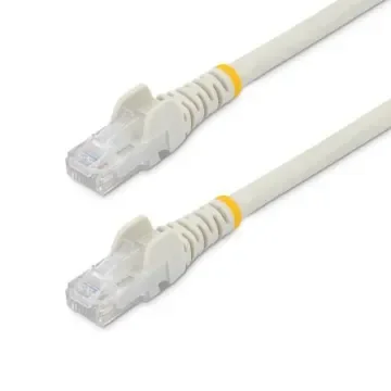 StarTech.com, 30m Cat6, White RJ45 to Male RJ45 Male, U/UTP Unshielded, Terminated PVC Sheath - N6PATCH100WH product image