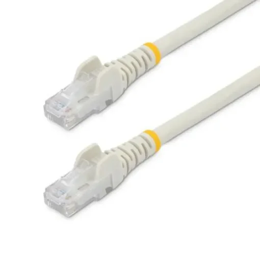 StarTech.com, 30m Cat6, White RJ45 to Male RJ45 Male, U/UTP Unshielded, Terminated PVC Sheath - N6PATCH100WH product image