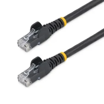 StarTech.com, 30m Cat6, Black RJ45 to Male RJ45 Male, U/UTP Unshielded, Terminated PVC Sheath - N6PATCH100BK product image
