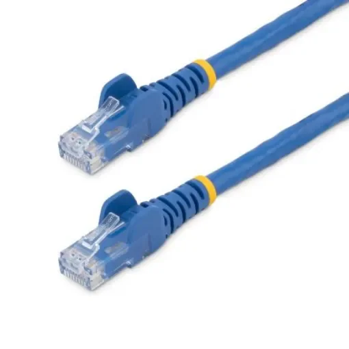 StarTech.com, 30m Cat6, Blue RJ45 to Male RJ45 Male, U/UTP Unshielded, Terminated PVC Sheath - N6PATCH100BL product image