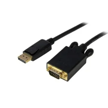 StarTech.com DisplayPort to VGA Adapter, 3m Length - 1980 x 1200 Maximum Resolution - DP2VGAMM10B product image
