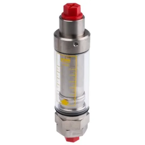 Parker UCC Flowline Series Variable Area Flow Meter for Liquid, 2 L/min Min, 20 L/min Max - FM26222122 product image