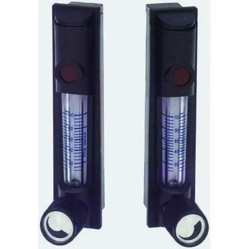 Key Instruments MR3000 Series Variable Area Flow Meter for Liquid, 20 ccm Min, 300 cm³/min Max - MR3L11BVBN product image