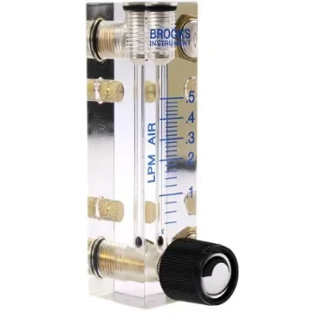 Instruments Direct FR Series Variable Area Flow Meter for Gas, 0.04 L/min Min, 0.5 L/min Max - 2510A2A12BVBN product image