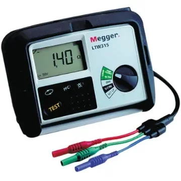 Megger LTW315-EU-BS Loop Impendance Tester, Loop Impedance Test Type 2 Wire, 3 Wire 440V, RCD Test Type AC Selective, product image