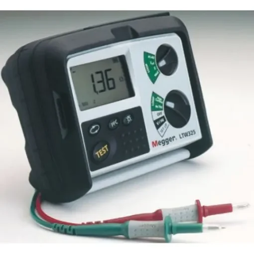 Megger LTW325-EU-BS Loop Impedance & RCD Combined Tester, Loop Impedance Test Type 2 Wire 440V, RCD Test Type AC product image