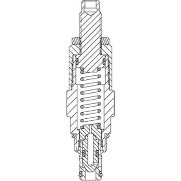 HydraForce Inline Mounting Hydraulic Relief Valve, RV58-20A-3BD-P-46, G 3/8, 345bar product image