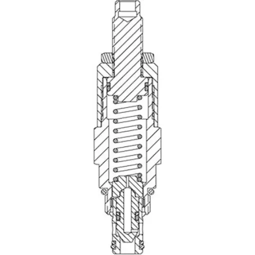 HydraForce Inline Mounting Hydraulic Relief Valve, RV58-20A-3BD-P-46, G 3/8, 345bar product image