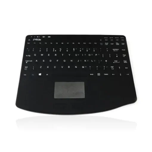 Ceratech KYBNA-RF-540CV3B Wireless RF Medical Keyboard, QWERTY (UK), Black product image