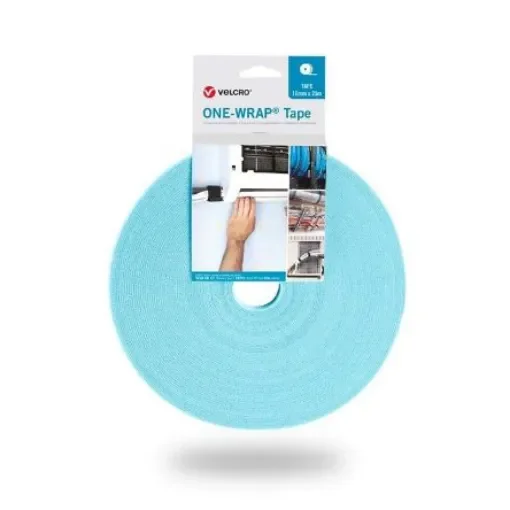 VELCRO® Aqua Hook & Loop Tape, 10mm x 25m - VEL-OW64110 product image