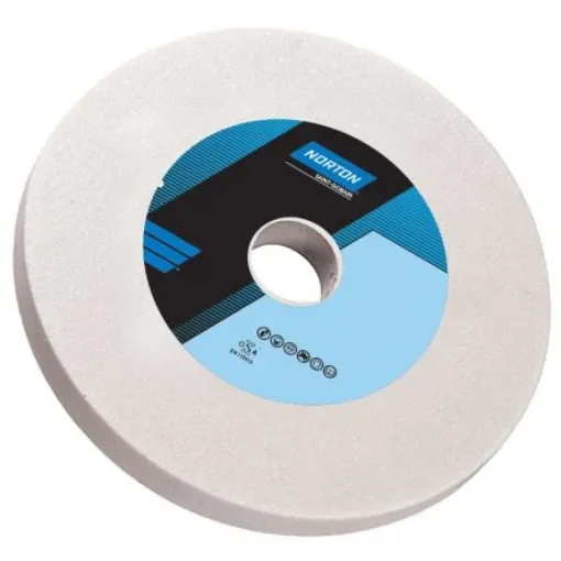 Norton 38A Straight Wheel Aluminium Oxide Grinding Wheel, 180mm Diameter, P60 Grit - 69936623472 product image