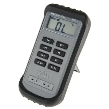 Kane KM340 Wired Digital Thermometer, K Probe, 2 Input(s), +1300°C Max, ±0.2 % Accuracy product image