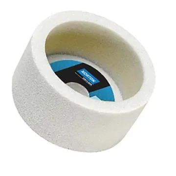 Norton VITRIUM 3 Straight Cup Aluminium Oxide Grinding Wheel, 125mm Diameter, P60 Grit - 66253358795 product image