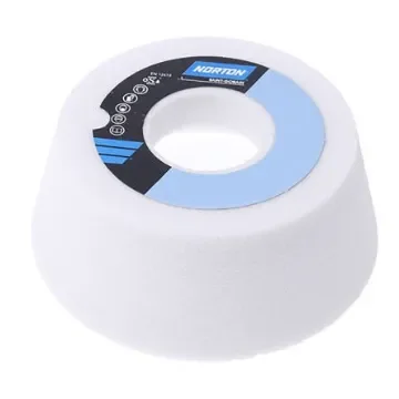 Norton VITRIUM 3 Taper Cup Aluminium Oxide Grinding Wheel, 125mm Diameter, P60 Grit - 66253358219 product image