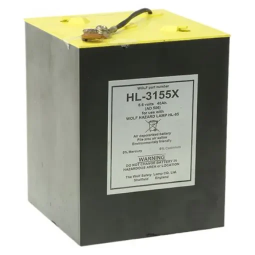 Wolf Safety HL Series Lattern Battery, 5.6 V, IP21 - HL-3155X product image
