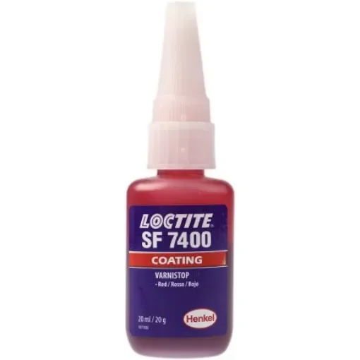 Loctite Varnistop 7400 Red Thread lock, 20 ml, 6 h Cure Time - 88319 product image