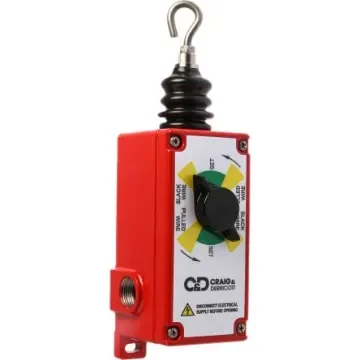 Craig & Derricott GWN Rope Pull Switch, 50m, NO/2NC, Straight - GWN1 product image