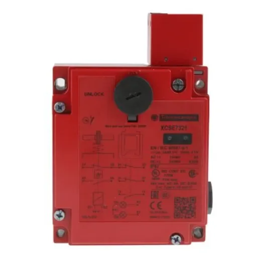 Telemecanique Sensors XCS E Series Solenoid Interlock Switch, Power to Unlock, 48V ac/dc, Actuator Included - XCSE7321 product image
