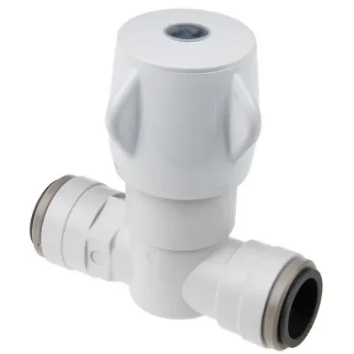 John Guest Acetal Stopcock, 22mm - 22STV product image