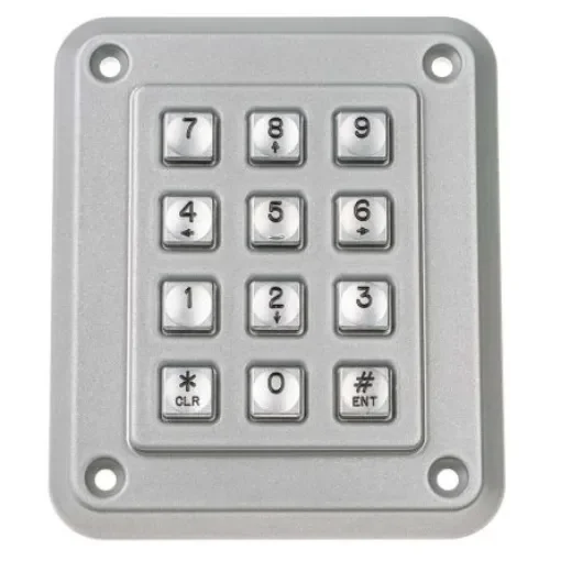 Storm IP65 12 Key Die Cast Zinc Keypad - 1K120102 product image