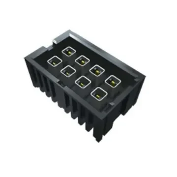 Samtec IP5 Series Right Angle PCB Header, 8 Contact(s), 0.158mm Pitch, 1 Row(s), Shrouded - IP5-08-01-L-S-RA1-L-TR product image