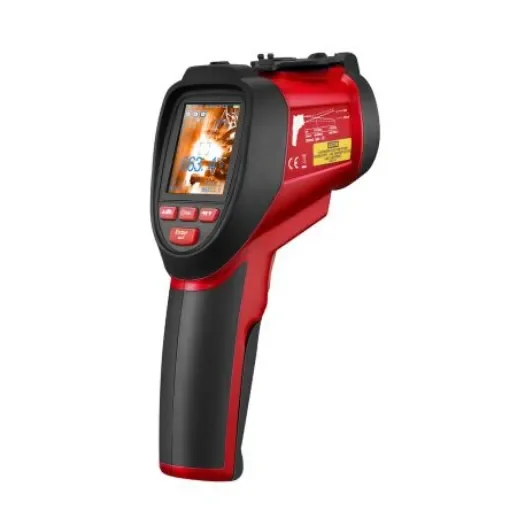 RS PRO RS-9862S Infrared Thermometer, -50°C Min, +2200°C Max, ±0.5 °C Accuracy, °C and °F Measurements - 2003700 product image