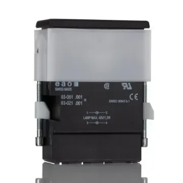 EAO Pilot Light, 21.2 x 41.2mm Cutout 03 Series - 03-021.001 product image