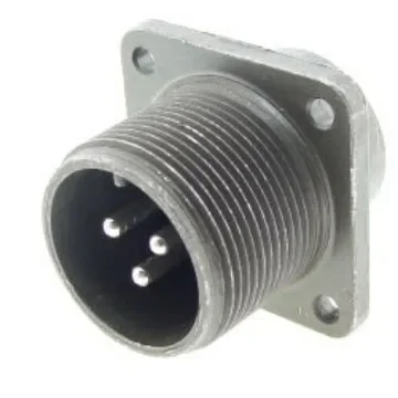 Amphenol Industrial, MS-E 3 Way MIL Spec Circular Connector Plug, Socket Contacts,Shell Size 16, Quick Coupling - MS3102E16-10P W/P CAP product image