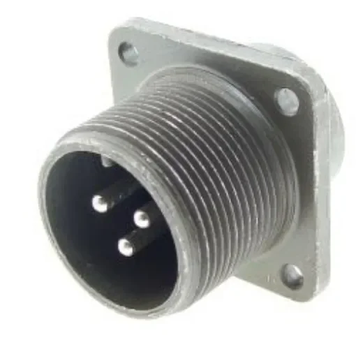 Amphenol Industrial, MS-E 3 Way MIL Spec Circular Connector Plug, Socket Contacts,Shell Size 16, Quick Coupling - MS3102E16-10P W/P CAP product image