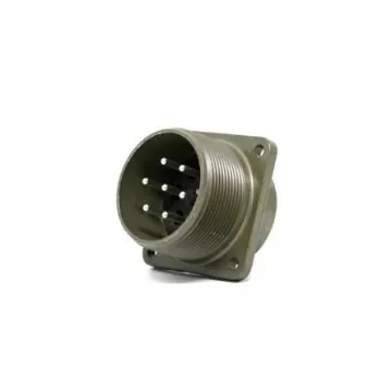 Amphenol Industrial, MS-E 4 Way MIL Spec Circular Connector Plug, Pin Contacts,Shell Size 18, Quick Coupling Threaded, - MS3102E18-10P product image